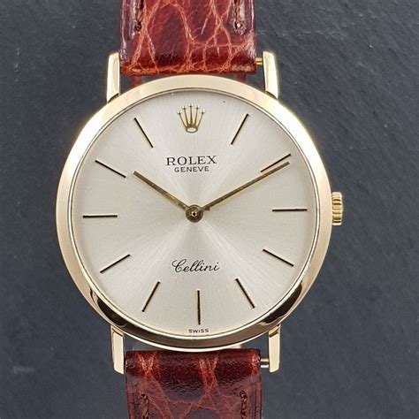 Rolex Cellini Oro giallo, Ref. 4112 Garanzia Rolex anno 1989,.